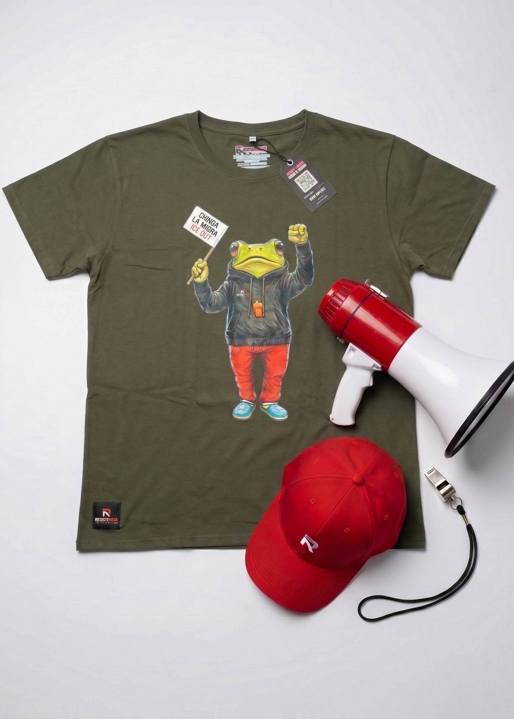El Coqui Resists - Shirt (Green)